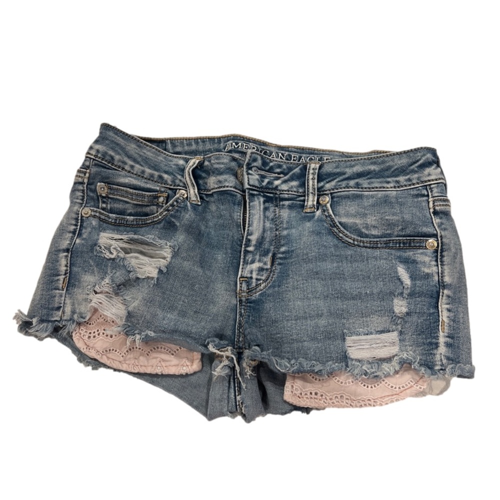 American eagle shortie shorts